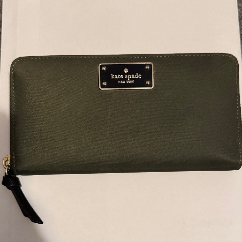 Kate Spade Zip Around Nylon Wallet